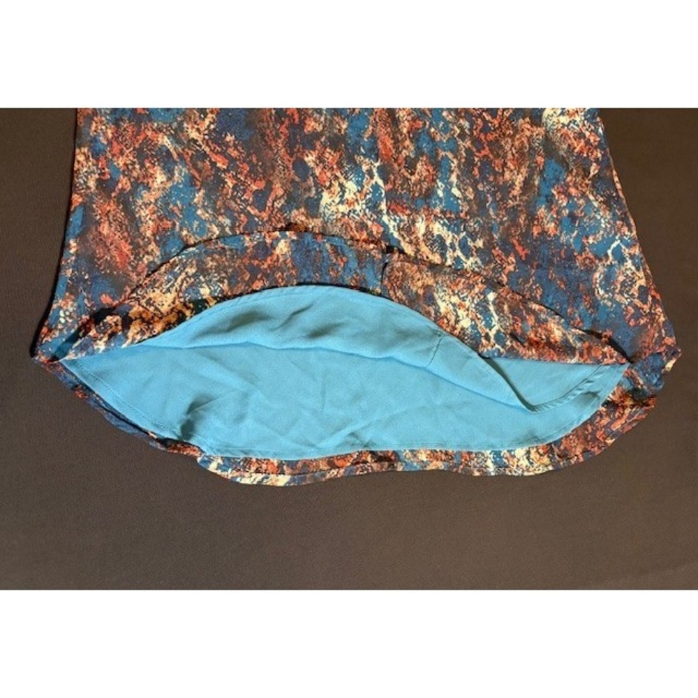 Valette multi colored racerback tank, size medium - Picture 6 of 9